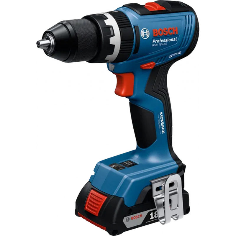 Bosch GSB 18V-65 Solo Akülü Darbeli Vidalama 18V 65 Nm Kömürsüz-06019N3102