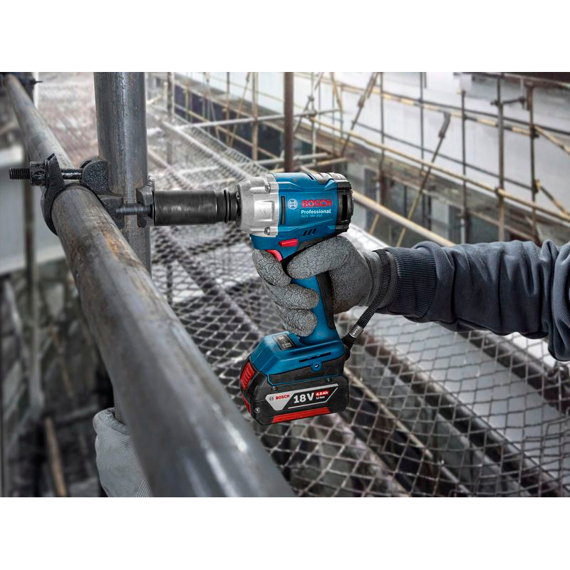 Bosch GDS 18V-350 Solo Akülü Darbeli Somun Sıkma 18V 350 Nm (Akü ve Şarj Cihazı Yok)-06019M5020