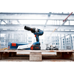 Bosch GDS 18V-1050 H Solo Akülü Darbeli Somun Sıkma 18V 1050 Nm (Akü ve Şarj Cihazı Yok)-06019J8500