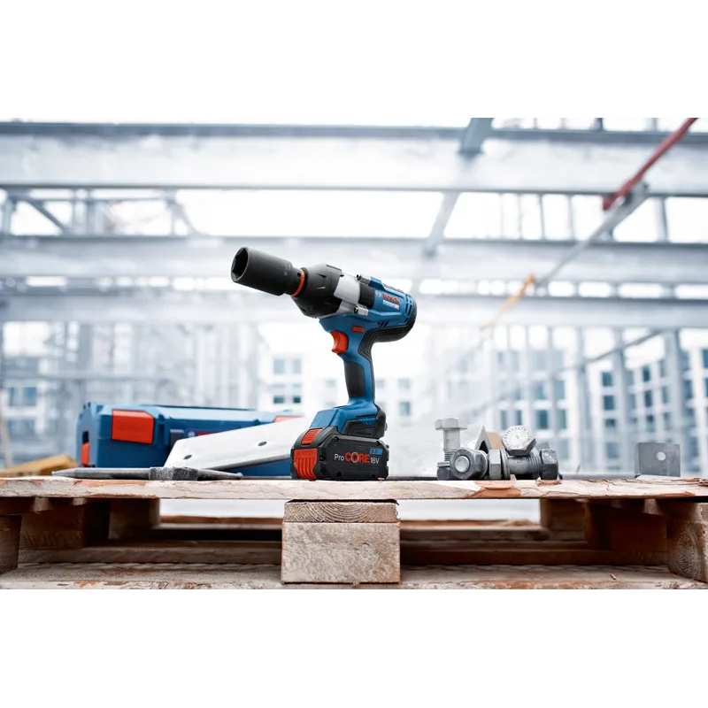 Bosch GDS 18V-1050 H Solo Akülü Darbeli Somun Sıkma 18V 1050 Nm (Akü ve Şarj Cihazı Yok)-06019J8500