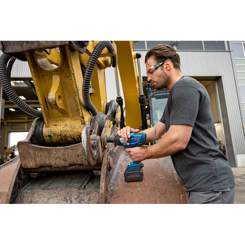 Bosch GDS 18V-1600 HC Solo Akülü Darbeli Somun Sıkma 18V 1600 Nm (Akü ve Şarj Cihazı Yok)-06019M1000