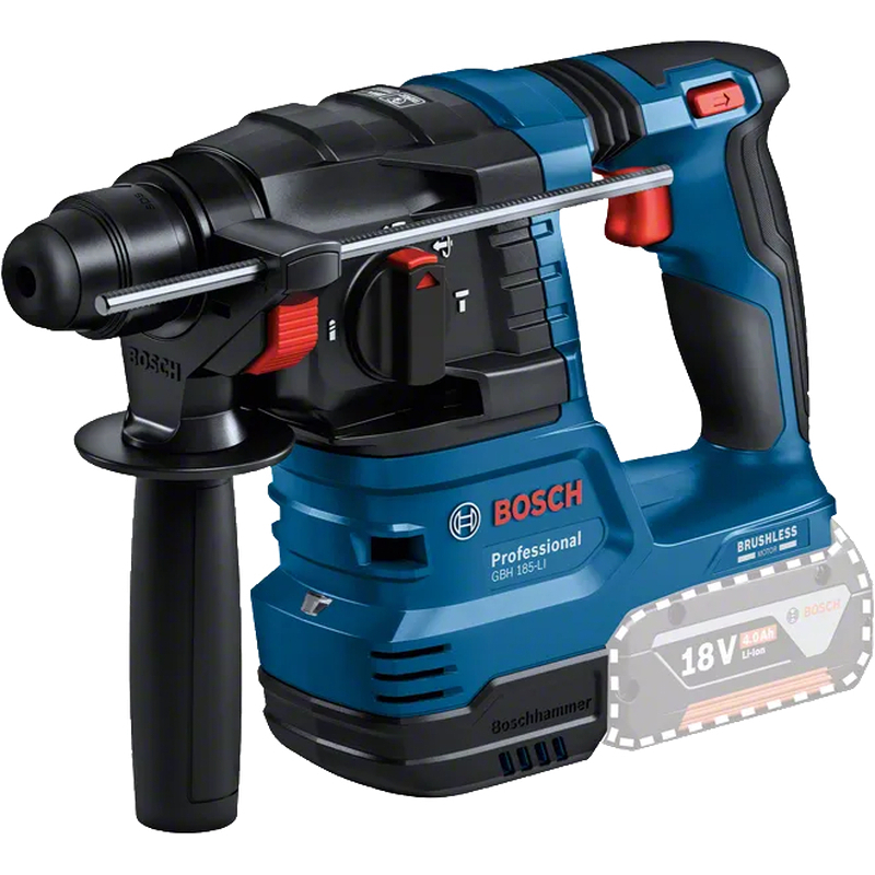 Bosch GBH 185-LI Solo Akülü SDS Plus Kırıcı Delici 18V 1.9J (Akü ve Şarj Cihazı Yok)-0611924020