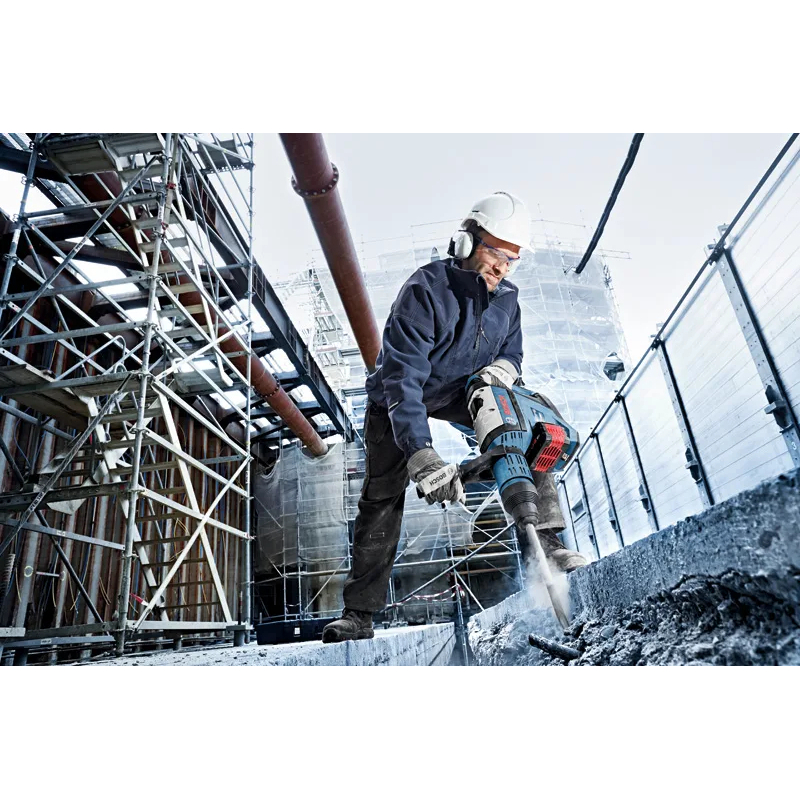 Bosch GBH 18V-45 C Solo Akülü SDS Max Kırıcı Delici 18V 12.5J (Akü ve Şarj Cihazı Dahil Değil)-0611913120