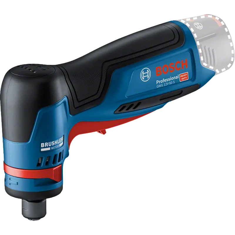 Bosch GWG 12V-50 S Solo Akülü Kalıpçı Taşlama 12V (Akü ve Şarj Cihazı Dahil Değil)-06013A7000