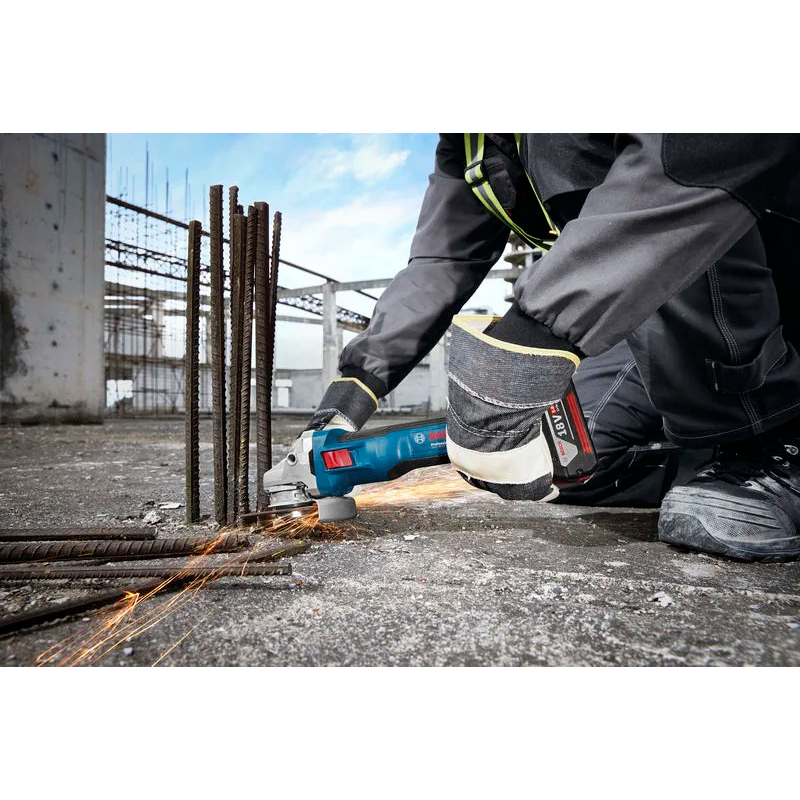 Bosch GWS 18V-11 Solo Akülü Avuç Taşlama 18V 125mm (Akü ve Şarj Cihazı Dahil Değil)-06019N4101